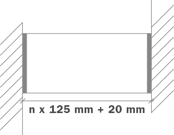 Wand Raster Optimierte Wandlängen | Zapf Daigfuss