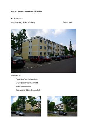 Referenzobjekt Wohnanlage Nürnberg - WDV System