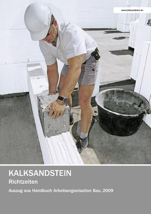 Richtzeiten mit Kalksandstein
