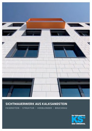 Sichtmauerwerk aus KS