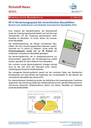 Rohstoff News 2015-3 - Monitoring 2012