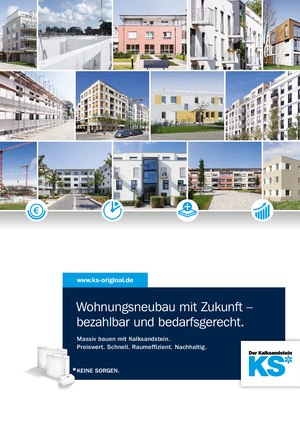 KS-Wohnungsneubau mit Zukunft – bezahlbar und bedarfsgerecht
